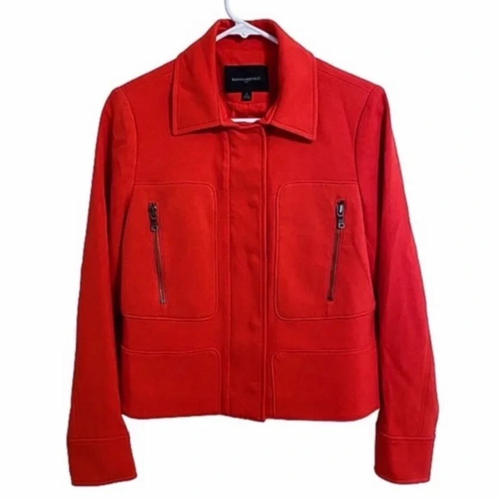 Banana Republic Cropped Military Jacket